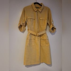 Yellow shargano dress